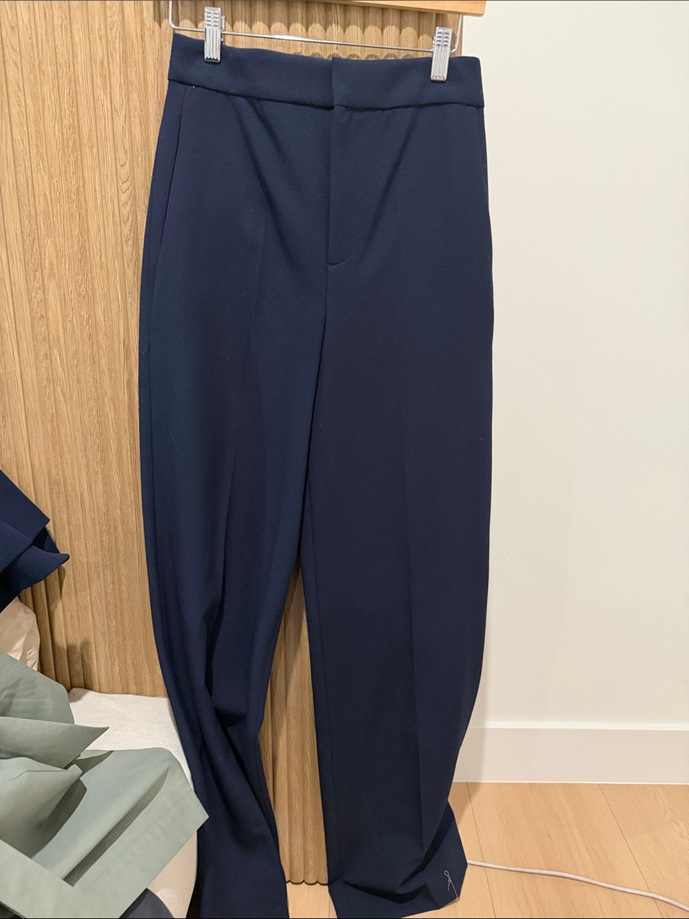 Women’s Zara pants NAVY - Classic Tailored Fit SIZE XS WILL fit a small